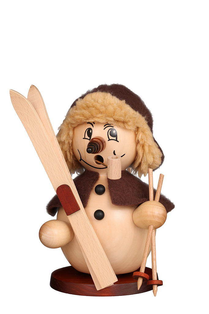 RM Schneemann Skifahrer natur